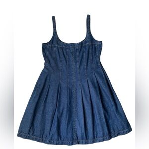 Reformation Jeans Violet sleeveless mini denim women’s dress